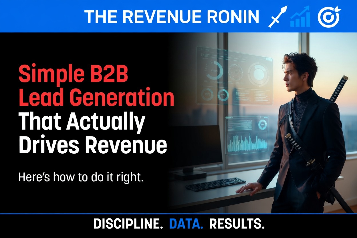 Simple B2B Lead Generation That Actually Drives Revenue