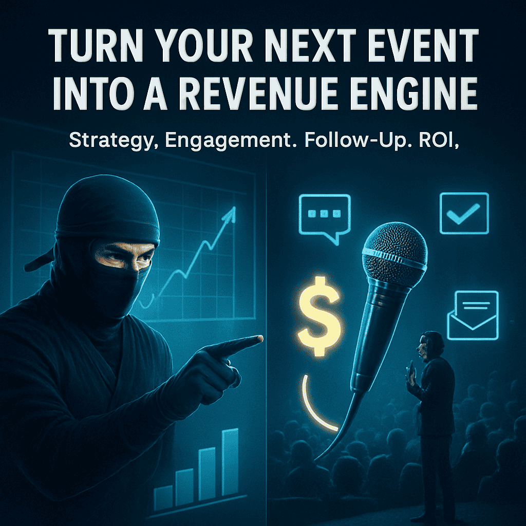 Turn Events Into Revenue Engines (Not Cost Centers)