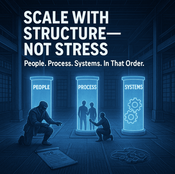 Scaling Isn’t Magic: It’s People, Process, and Systems 